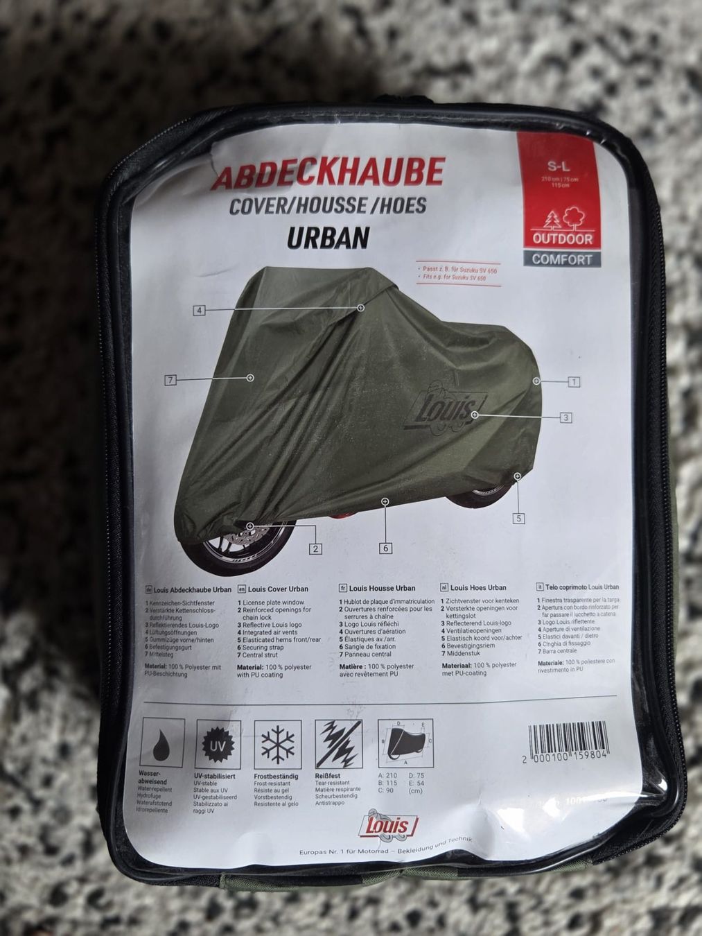 Moto Cover: Motorrad-Abdeckhaube – Neu und originalverpackt aus Nürensdorf von KimitheKing